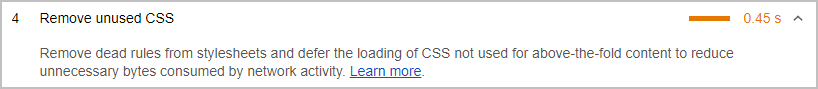 Remove unused CSS