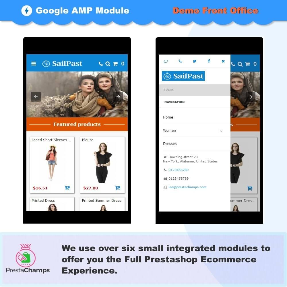 Google AMP Module - Demo Front Office
