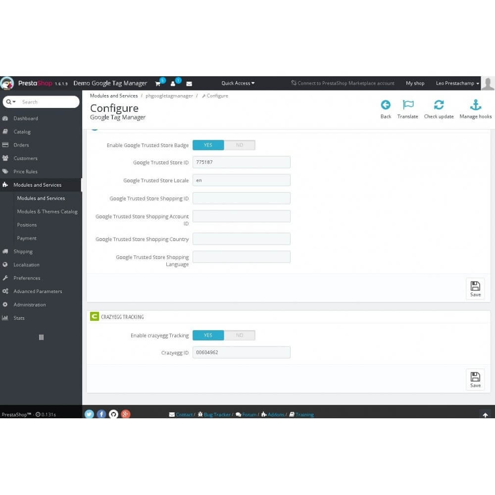 Google Tag Manager Configure