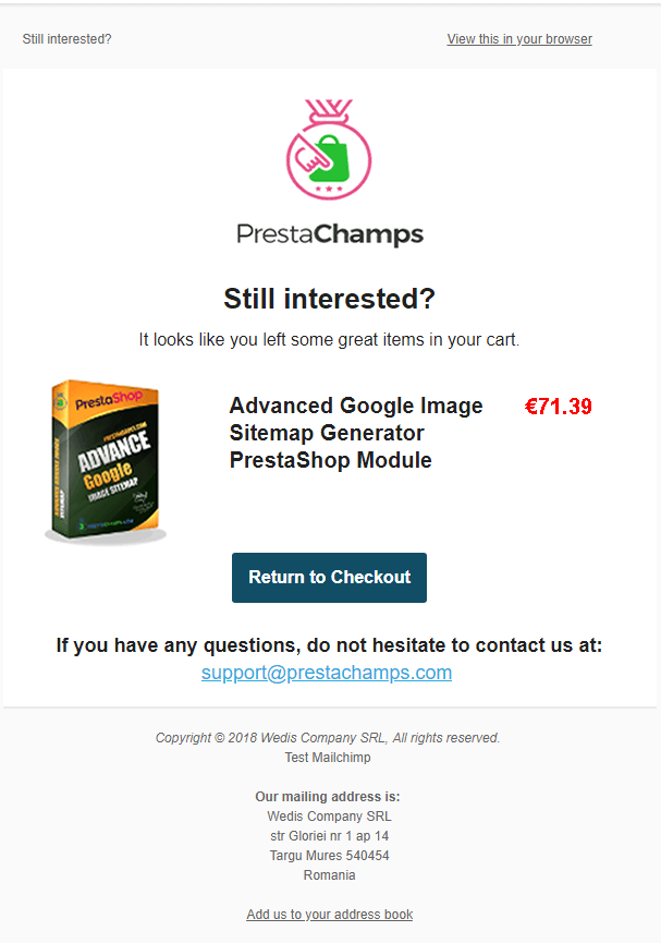 Advanced Google Image Sitemap Generator PrestaShop Module