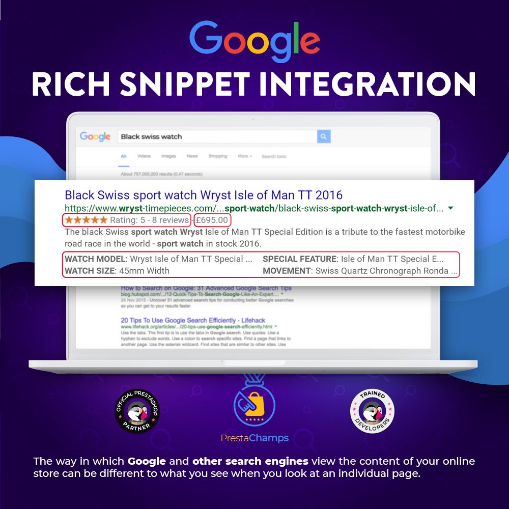 Google rich snippet