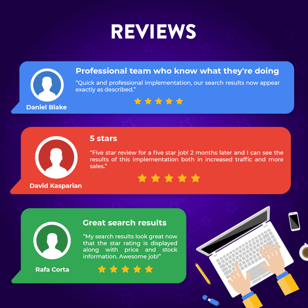Google Rich snippet - review