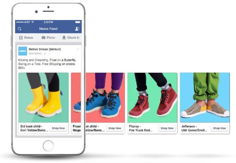 Dynamic product ad template